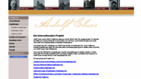 What Adolf-cluss.org website looked like in 2018 (6 years ago)
