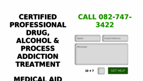 What Alcohol-rehab.co.za website looked like in 2018 (6 years ago)
