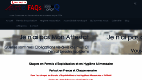 What Artefaqs.eu website looked like in 2018 (5 years ago)