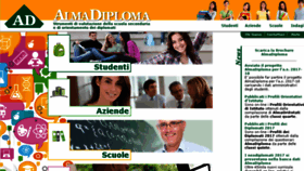 What Almadiploma.it website looked like in 2018 (5 years ago)