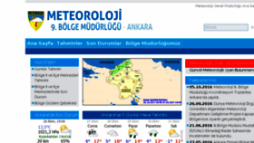 What Ankara.mgm.gov.tr website looked like in 2018 (6 years ago)
