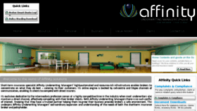 What Affinityum.co.za website looked like in 2018 (6 years ago)