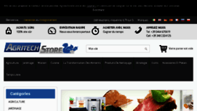 What Agritechstore.fr website looked like in 2018 (6 years ago)