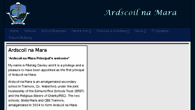 What Ardscoilnamara.ie website looked like in 2018 (5 years ago)
