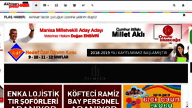 What Akhisarpress.com website looked like in 2018 (5 years ago)