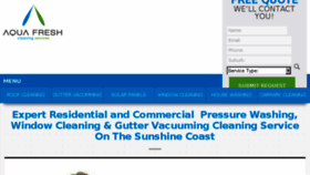 What Aquafreshcleaning.com.au website looked like in 2018 (6 years ago)