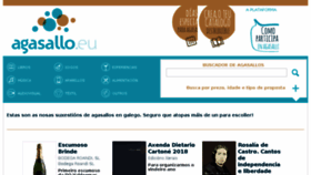 What Agasallo.eu website looked like in 2018 (6 years ago)