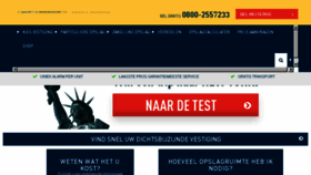 What Allsafe.nl website looked like in 2018 (5 years ago)