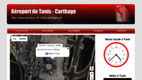 What Aeroport-de-tunis-carthage.com website looked like in 2018 (6 years ago)