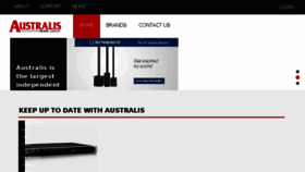 What Australismusic.co.nz website looked like in 2018 (6 years ago)
