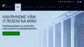 What Algotech.cz website looked like in 2018 (6 years ago)