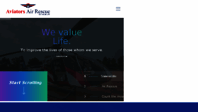What Airrescue.in website looked like in 2018 (6 years ago)