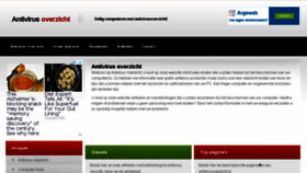 What Antivirusoverzicht.nl website looked like in 2018 (6 years ago)