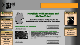What Abitreff.de website looked like in 2018 (6 years ago)