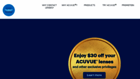 What Acuvue.com.sg website looked like in 2018 (5 years ago)
