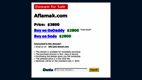 What Aflamak.com website looked like in 2018 (5 years ago)
