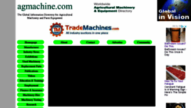 What Agmachine.com website looked like in 2018 (6 years ago)