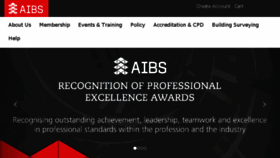 What Aibs.com.au website looked like in 2018 (8 years ago)