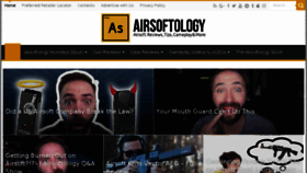 What Airsoftology.com website looked like in 2018 (6 years ago)