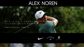 What Alexnoren.com website looked like in 2018 (6 years ago)