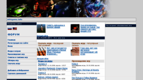 What All4game.info website looked like in 2018 (5 years ago)