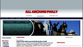 What Allaroundphilly.com website looked like in 2018 (5 years ago)