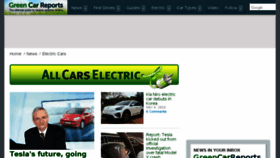 What Allcarselectric.com website looked like in 2018 (6 years ago)