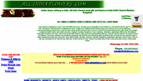 What Allindiaflowers.com website looked like in 2018 (6 years ago)