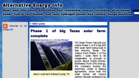 What Alt-energy.blogatmyrtlebeach.com website looked like in 2018 (6 years ago)
