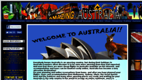 What Amazingaustralia.com.au website looked like in 2018 (6 years ago)