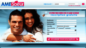 What Ame-soeur.com website looked like in 2018 (6 years ago)