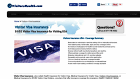 What Americanvisainsurance.com website looked like in 2018 (6 years ago)