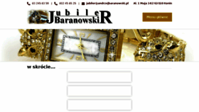 What Andrzejbaranowski.pl website looked like in 2018 (5 years ago)