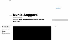 What Anggara.org website looked like in 2018 (6 years ago)