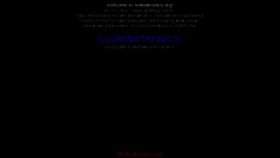 What Animatronics.org website looked like in 2018 (5 years ago)