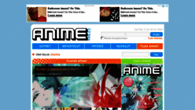 What Animelehti.fi website looked like in 2018 (6 years ago)