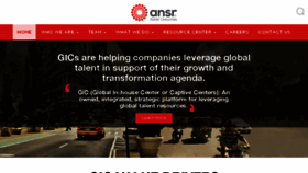 What Ansr.com website looked like in 2018 (6 years ago)