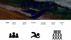 What Apola.asn.au website looked like in 2018 (6 years ago)