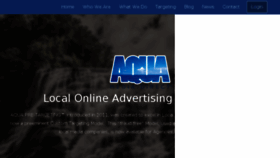What Aquamediadirect.com website looked like in 2018 (6 years ago)