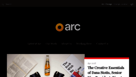 What Arcww.com website looked like in 2018 (6 years ago)