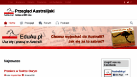 What Australink.pl website looked like in 2018 (5 years ago)