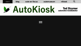 What Autokiosk.nl website looked like in 2018 (6 years ago)
