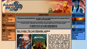 What Avatarspiritmedia.net website looked like in 2018 (5 years ago)