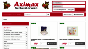 What Aximax.nl website looked like in 2018 (7 years ago)