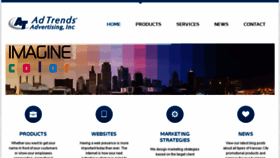 What Adtrendsinc.com website looked like in 2018 (5 years ago)