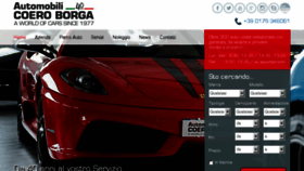 What Automobilicoeroborga.com website looked like in 2018 (6 years ago)