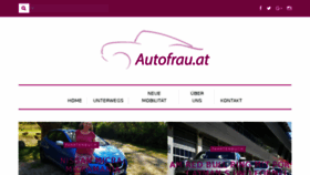 What Autofrau.at website looked like in 2018 (6 years ago)
