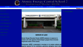 What Aecsmum2.ac.in website looked like in 2018 (5 years ago)