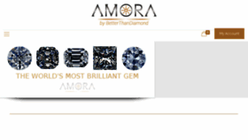 What Amora-gems.com website looked like in 2018 (5 years ago)