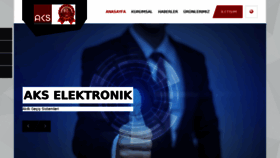 What Akselektronik.com website looked like in 2018 (6 years ago)